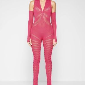 Maniere de Voir Pink Jumpsuit